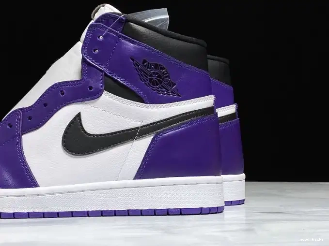 Cheap 1 Court Air 555088-500 Jordan Purple High OG 0512